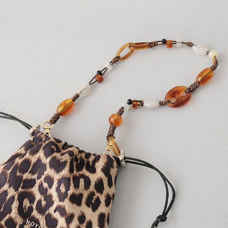 Accessori per borse alla moda con perline in acrilico, tracolla, tracolla per ascella, tracolla per telefono_voghion.com
