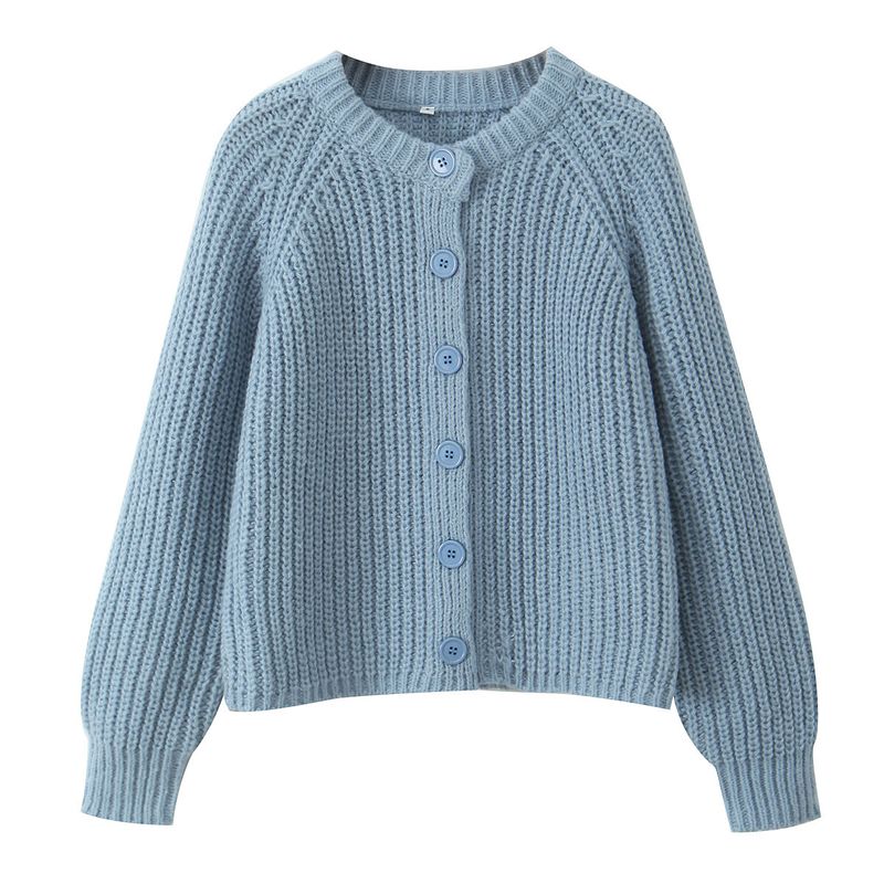 Damenbekleidung Strickjacke lockerer Pullover Damen Strickpullover beliebte 8 Farben_voghion.com