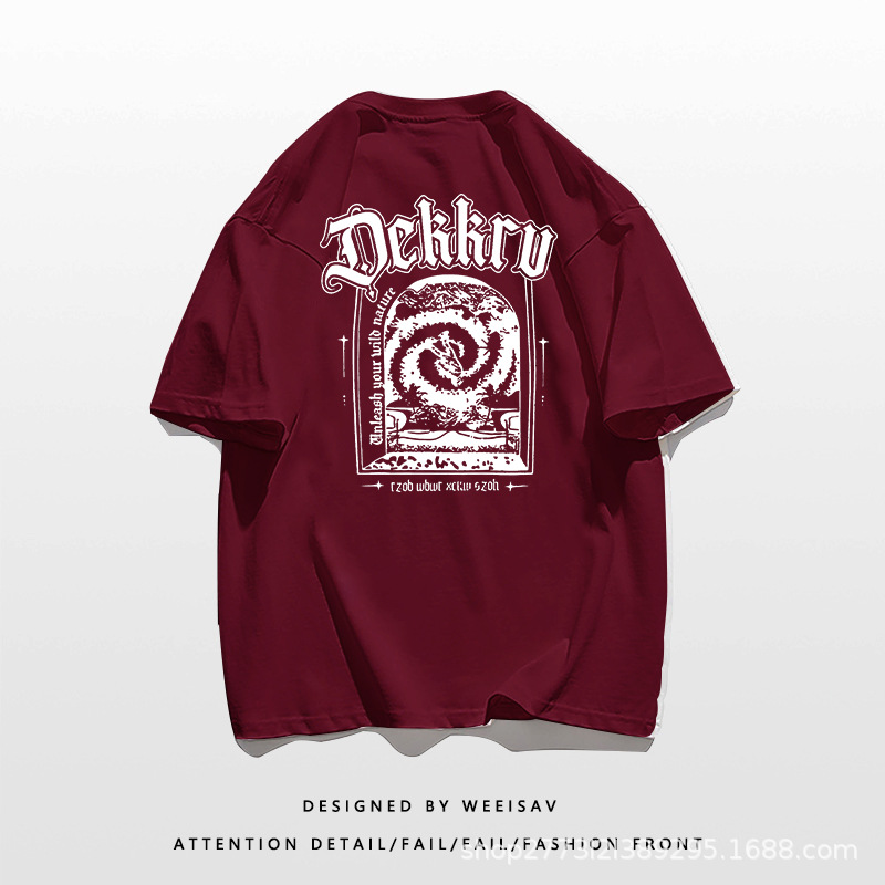 Fashionable New Summer Printed Men's Round Neck T-shirt_voghion.com