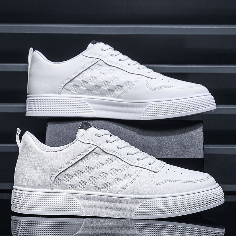 Herren Neue Frühling/Sommer Atmungsaktive Student Kleine Weiße Vielseitige Sport Und Casual Low Top Trendy Marke Board Schuhe Für_voghion.com