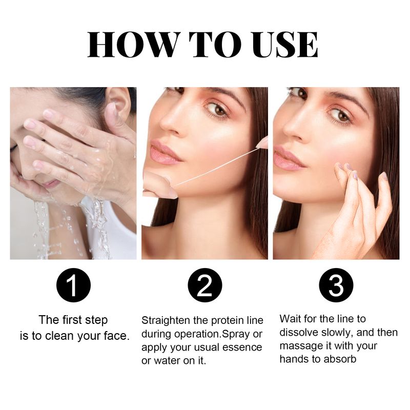 EELHOE Protein Ascending Line, Moisturizes And Lightens Fine Lines And Wrinkles On Face And Tightens And Tightens Delicate Skin_voghion.com