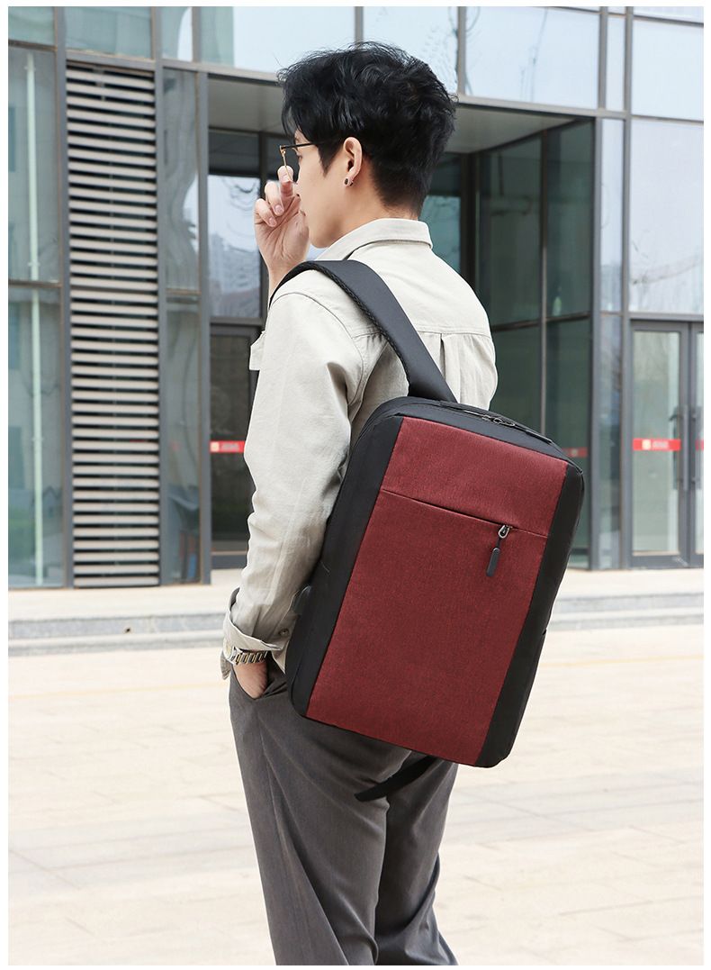 3-in-1-Rucksackset für Schule und Reisen, Rucksack mit großer Kapazität und USB-Ladefunktion, wasserabweisendes Oxford-Gewebe, Unisex-Business-Rucksack_voghion.com