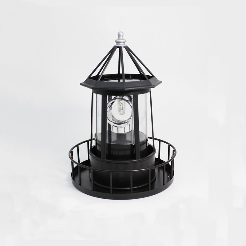 Faro solar LED - Decoración de jardín de estilo europeo, interruptor manual, iluminación de 6 a 12 h, resistencia al agua IP44 (modelo GL2011, 145 x 210 mm)_voghion.com