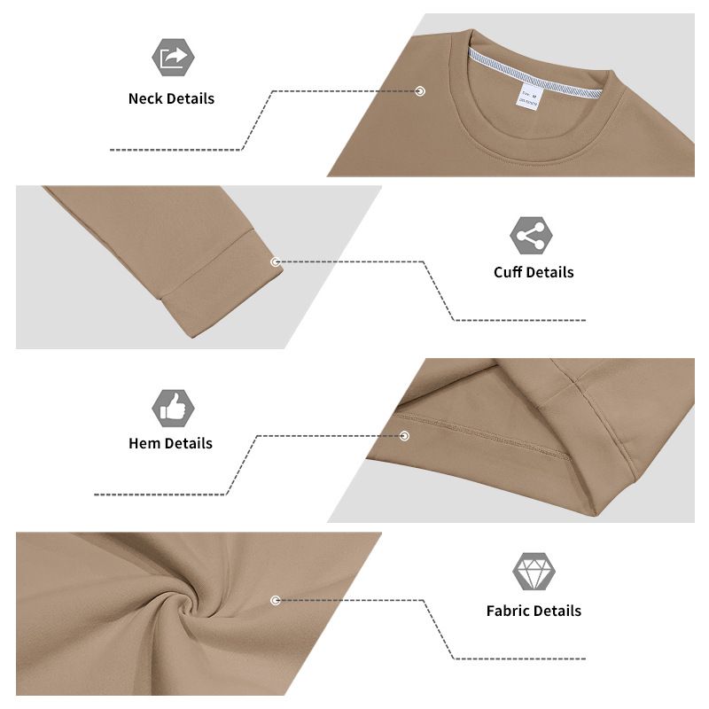 Schweres Herren-Sweatshirt mit Rundhalsausschnitt – Übergroße, lässige Alternative zum Kapuzenpullover (S–XXXL, 250 g/m² Polyester)_voghion.com