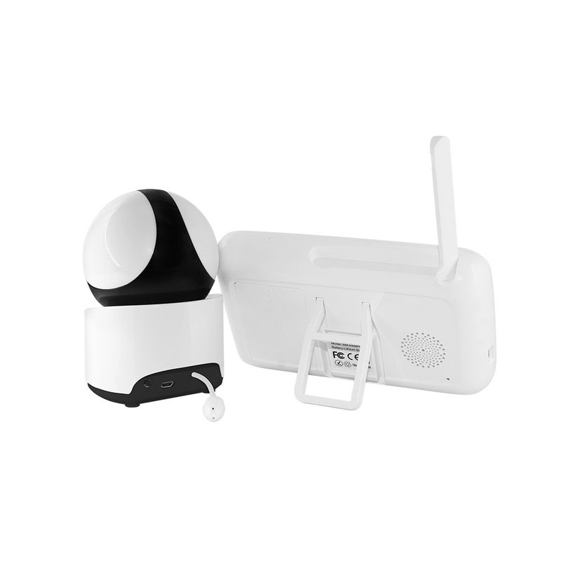 New Baby Infant Monitor Camera 720P 5inch LCD Screen Security Night Vision With Temperature_voghion.com