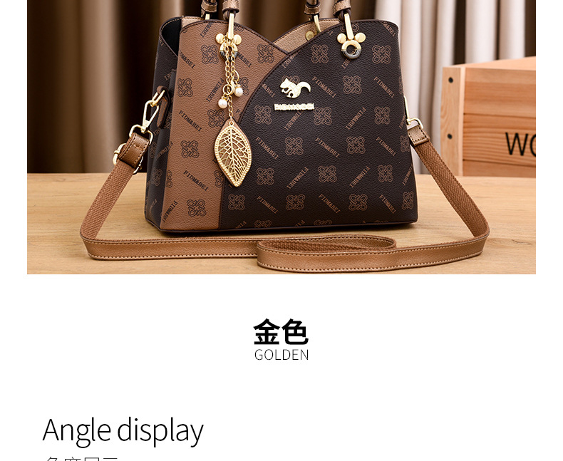 2023 New Fashion Crossover Versatile Temperament One Shoulder Crossbody Handheld Fashion Handheld Women's Bag_voghion.com