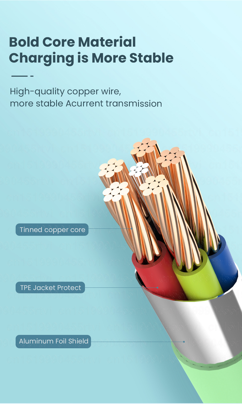 Fast 3in1 Charging USB Cable 6A 66W for Huawei Mate 40 Pro 5A Micro USB Type c 3in1 USB Charger Data Cable for_voghion.com
