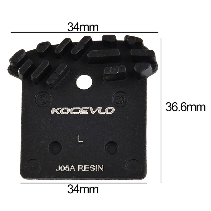 1 Pair Kocevlo L05A Resin ICE Pad Silent Effect For SHIMANO Road Disc Brake Wear Resistance Caliper Up L03A/L02A_voghion.com