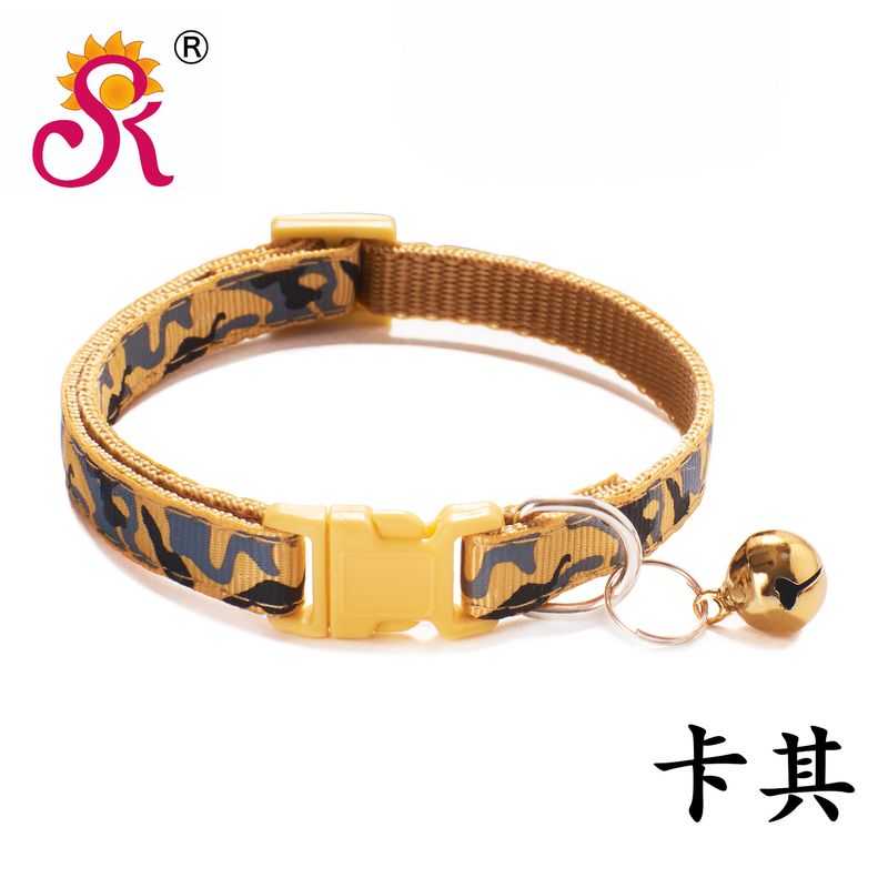 1.0 Patch Camouflage Bell Cat Leash Dog Collar Bulk In Stock Factory Store_voghion.com