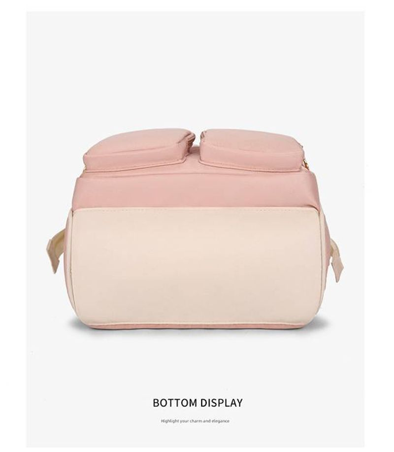 Wasserdichter verschleißfester Rucksack aus Oxford-Stoff für Damen, Mamatasche, Mutter- und Babytasche, große Kapazität,_voghion.com