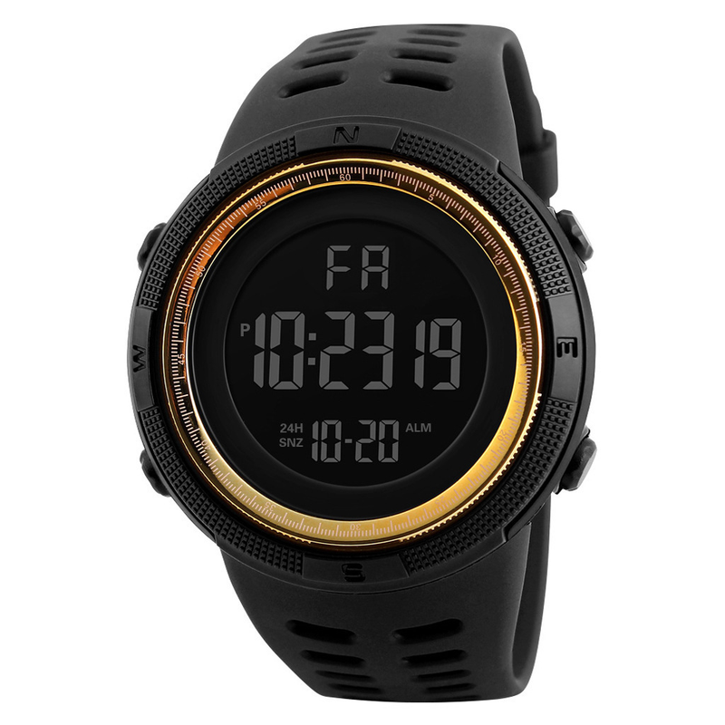 Herren Elektronische Großbild-Sport Multifunktionale Kaltlicht Student Mode Internet Promi Uhr_voghion.com