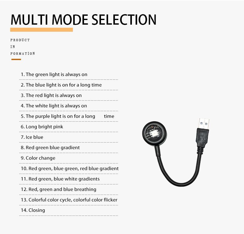 LED projektsioonivalgus päikeseloojangulamp RGB öövalgustid USB vikerkaarelamp 5 V LED atmosfäärivalgus lauakaunistusvalgusti magamistoas_voghion.com