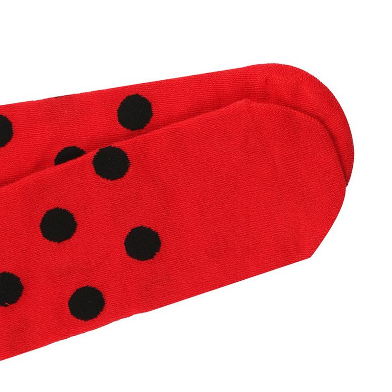 Dress up Makeup Ball Props COS Ladybug Dots Over Knee Socks Stockings_voghion.com