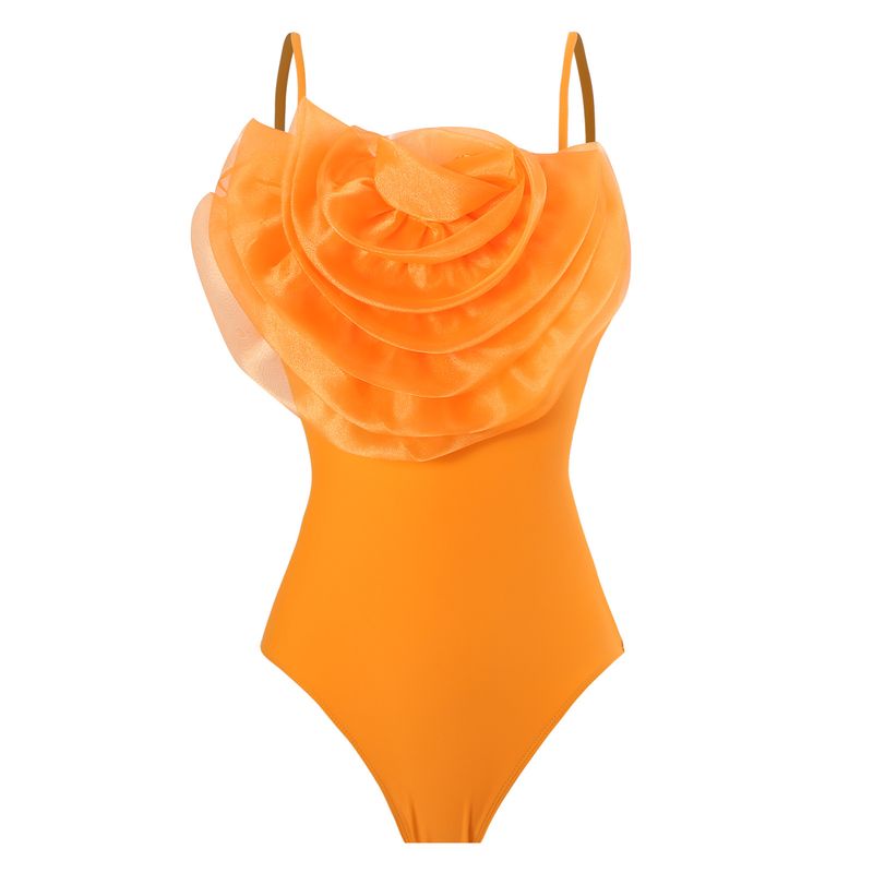 Women's Clothing Backless Sexy New One Piece Swimsuit Mesh Beach Skirt Swimsuit Suit_voghion.com