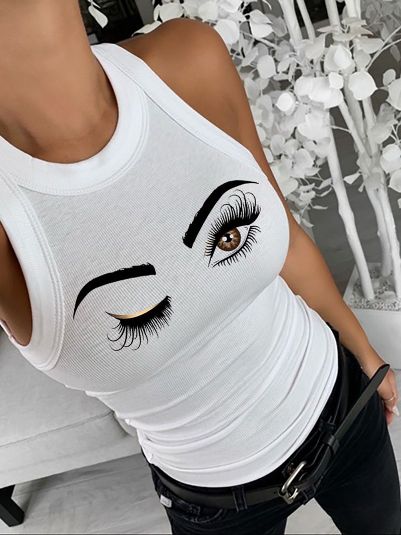 T-shirt da donna a maniche corte stampata_voghion.com