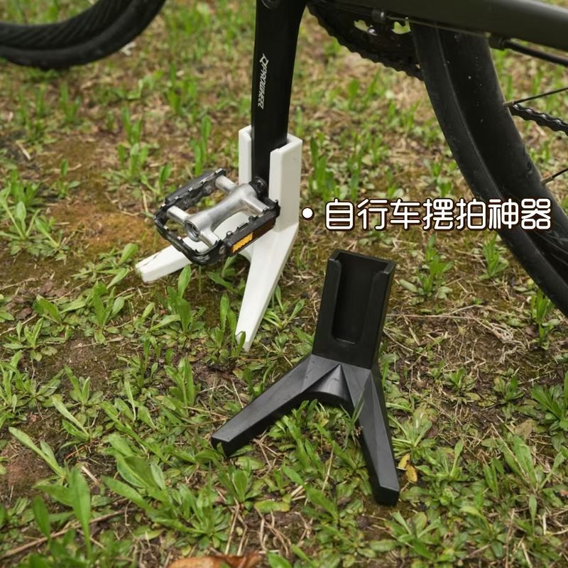 Supporto per bici da strada portatile per esterni, supporto per bicicletta, antivento, facile da installare_voghion.com