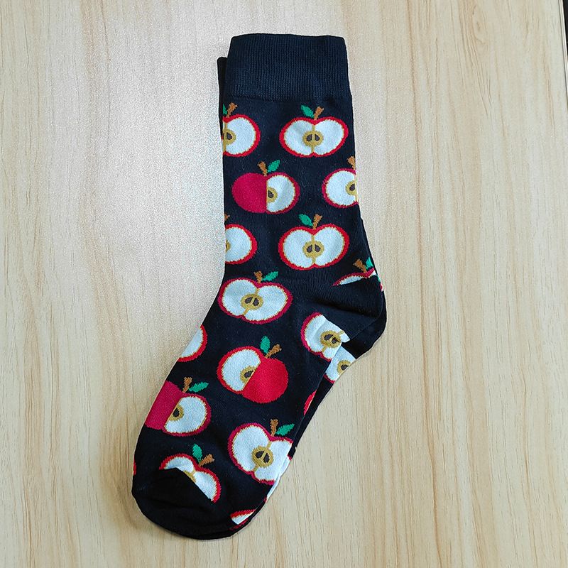 2025d Heißer Verkauf Mitte-Kalb Herbst Trend Winter Stil Unisex Baumwolle Socken_voghion.com