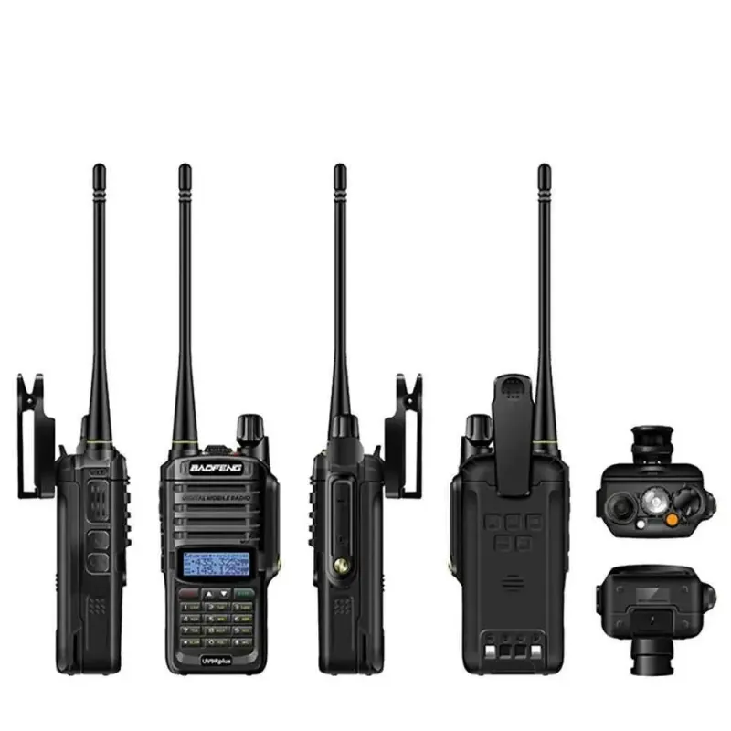 Lepsza jakość Baofeng UV-9R Plus 15W IP68 Wodoodporny krótkofalówka Dwuzakresowy 16 km dalekiego zasięgu przenośny nadajnik-odbiornik VHF/UHF CB Hunting_voghion.com