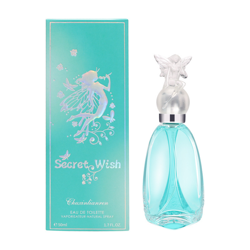 Parfum New Lovers Wishing Fairy 50 ml Parfum frais et naturel durable de fleurs et de fruits pour femmes étudiantes eau de_voghion.com