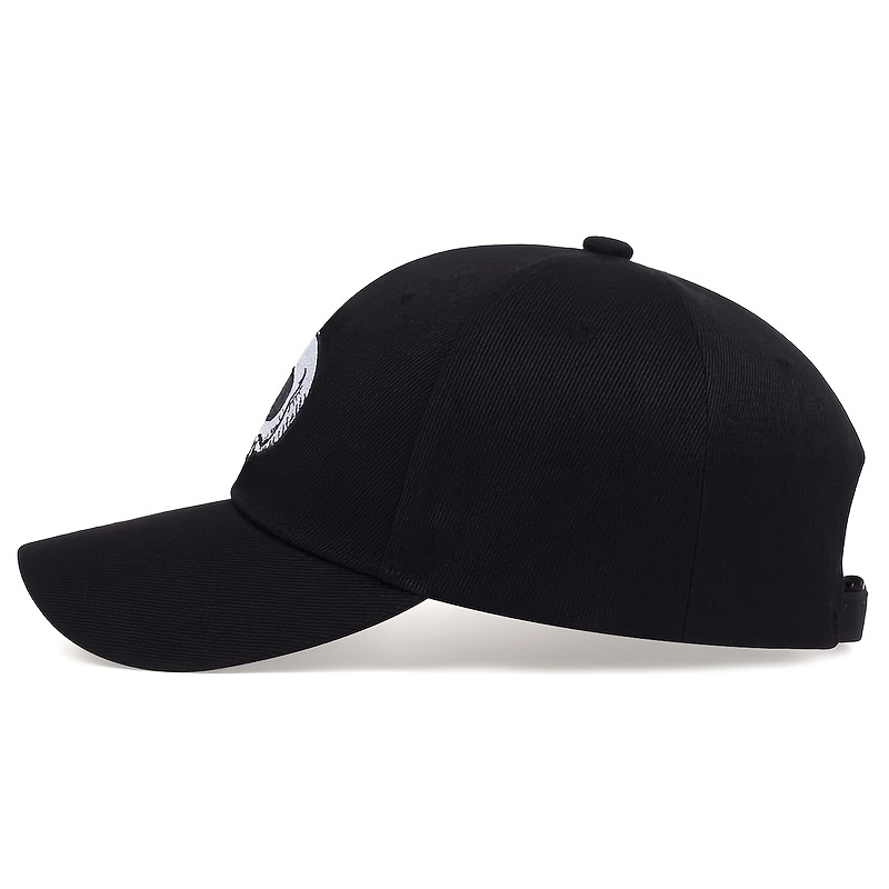 Cappello da zaino a scatto per uomo Cappello a teschio Cappelli snapback Berretto da baseball a fattura piatta Mano di scheletro regolabile nera_voghion.com
