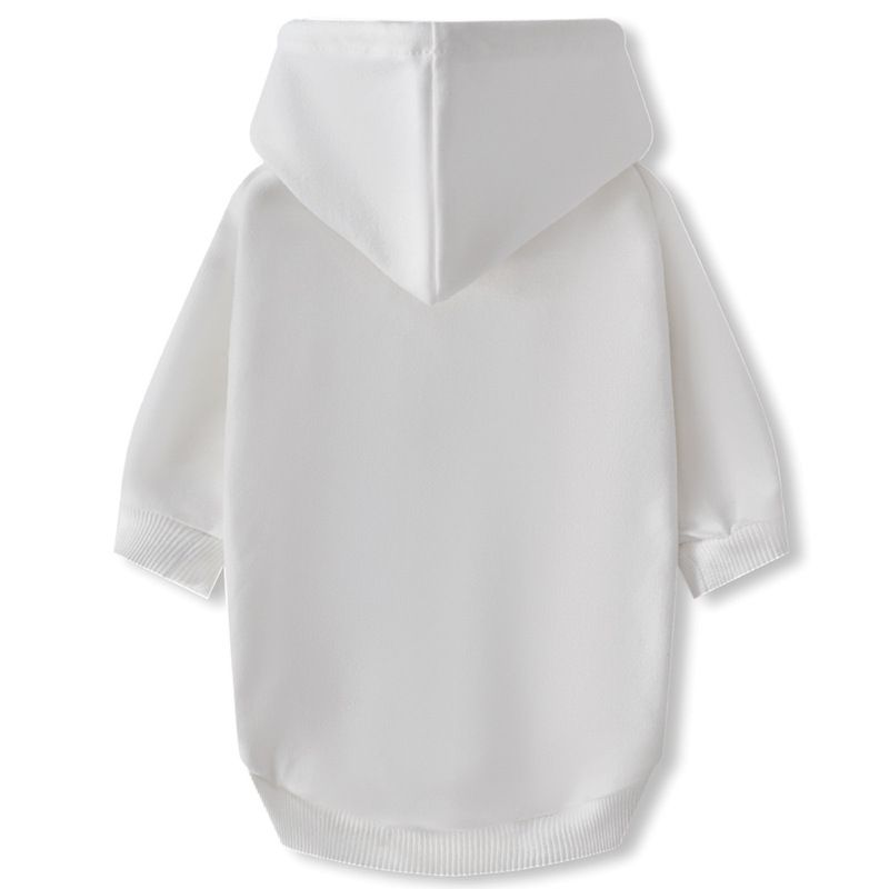 Plain Blank Pet Hoodie Cotton Hooded Sweatshirt Clothing Cute Dog Clothes_voghion.com