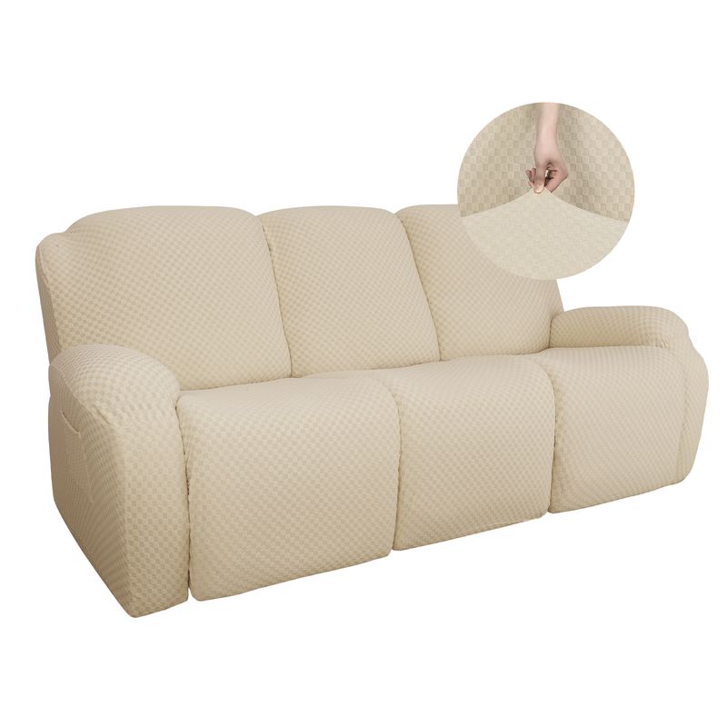 Full Split Square Jacquard Three-Person Cross-Border Explosions Massage Lying Flat Chivas Spacebox Sofa Cover_voghion.com