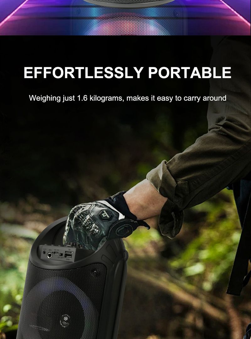 ZQS6122 Bluetooth Speaker Xiaogang Portable Button Subwoofer Bluetooth Speaker_voghion.com