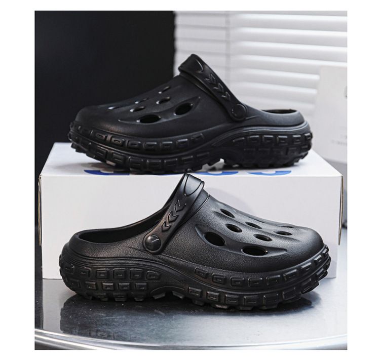 Men's EVA Clog Shoes - Thick Sole Breathable Beach Sandals With Non-Slip Design (Lightweight, Comfortable, Outdoor & Casual Wear)_voghion.com