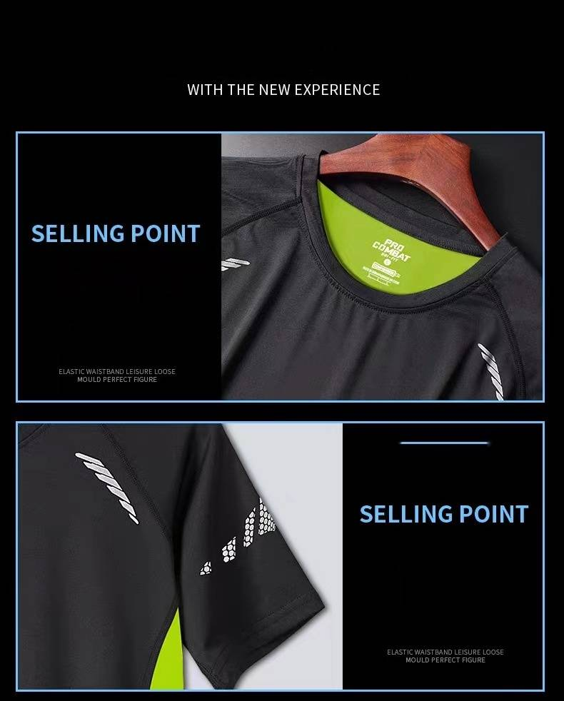 Men's Swimsuit Set, Men's Large-sized Double-layer Swimming Trunks, Top, Men's Swimming Trunks_voghion.com
