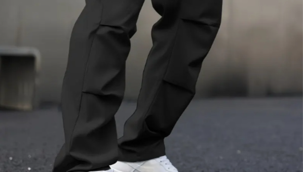 Vêtements pour hommes, pantalons fonctionnels rétro, style urbain, fermeture éclair, coupe droite, décontracté, ample, salopette pour hommes et femmes_voghion.com