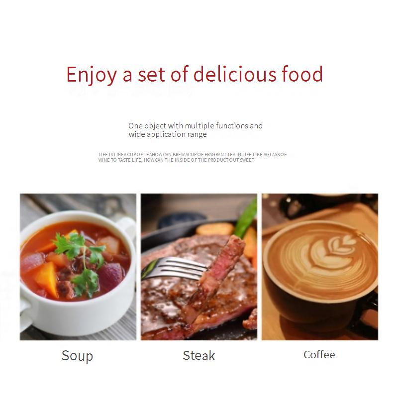 Conjunto de talheres minimalista moderno - Talheres de aço inoxidável 410 premium com polimento espelhado (faca/garfo/colher)_voghion.com