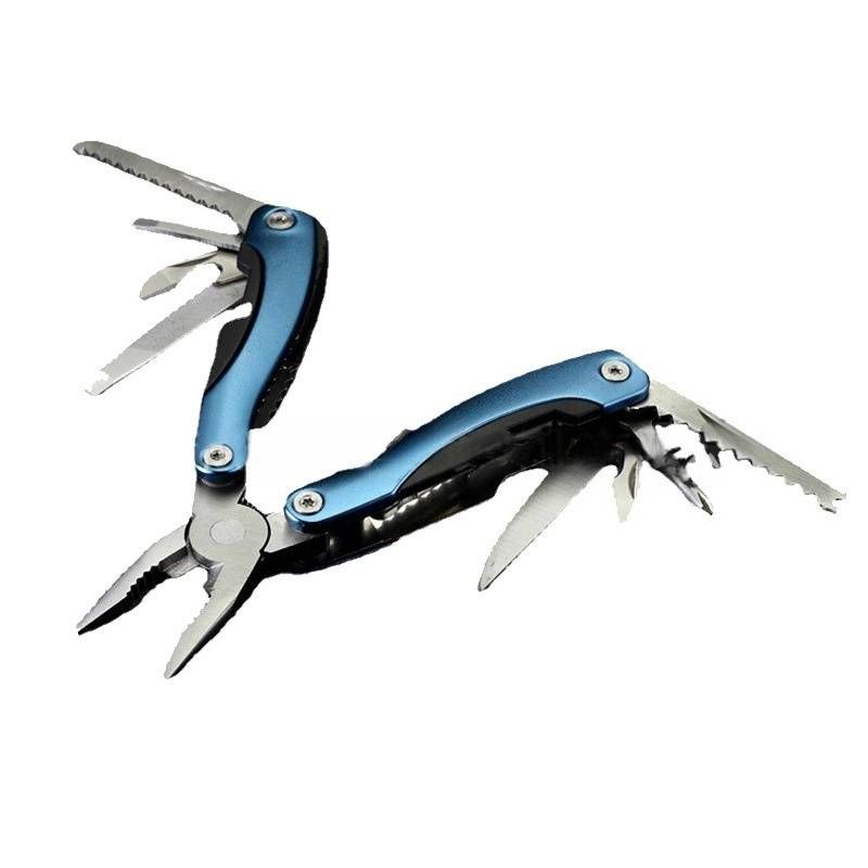 Multifunctional Stainless Steel Folding Pliers - Outdoor Camping, Hiking, Repair & Survival Tool With Sharp Nose & Durable Grip_voghion.com