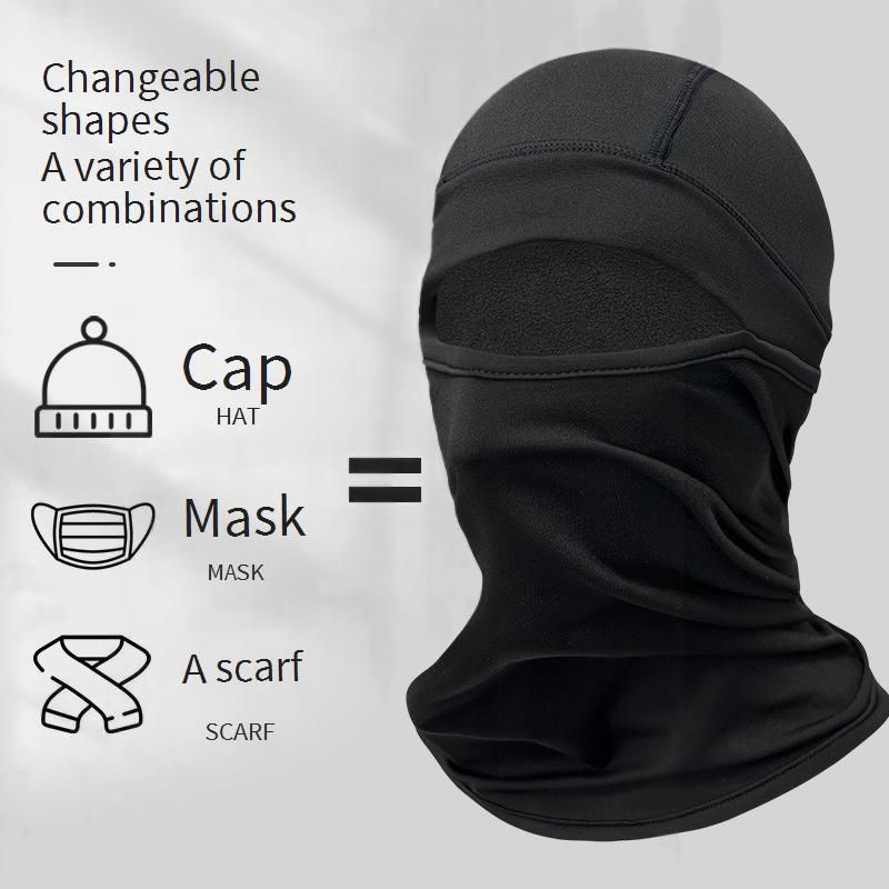 Unisex Winter Ski Balaclava Face Mask – Windproof & Thermal Neck Warmer For Motorcycle Riding, Snowboarding, And Outdoor Activities_voghion.com