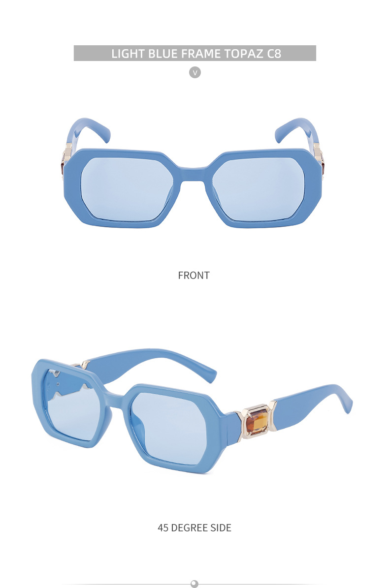 Mit Diamanten besetzte Sonnenbrille für Damen_voghion.com