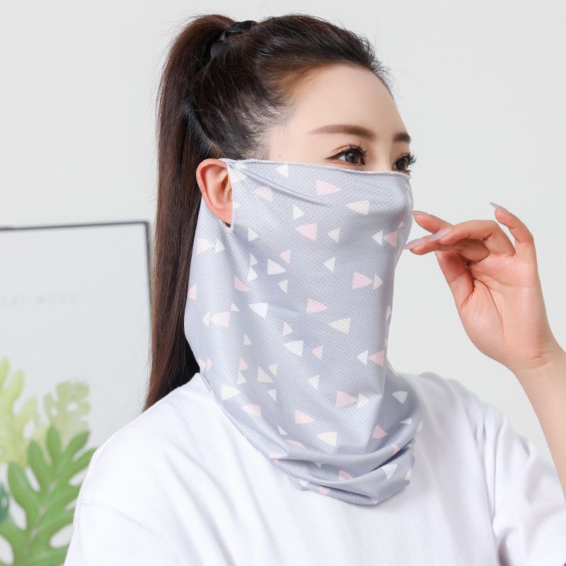 Zomer dun ademend zonnemasker nekwarmer buiten fietsen reizen winddicht stofdicht uv-bescherming voor vrouwen_voghion.com
