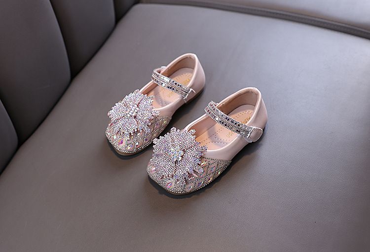 Baby Mädchen Mädchen Mädchen Prinzessin Diamant Einzelschuh Schuhe Tanzshow Schuhe_voghion.com
