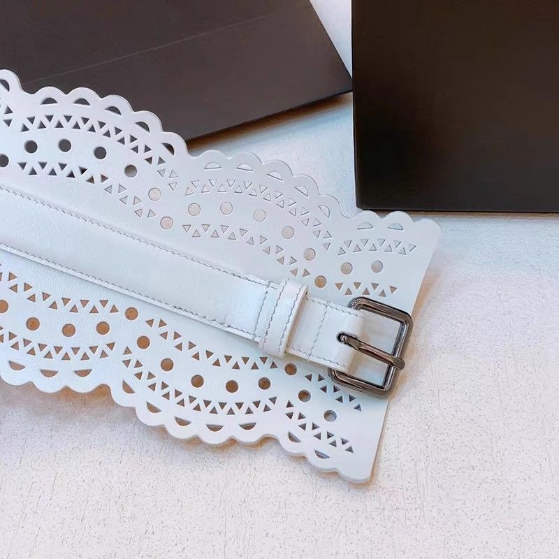 HOT Hule Læder Skærfbind Kvinder Kohud Mode Slank Talje Ser Viser Italiensk Design_voghion.com