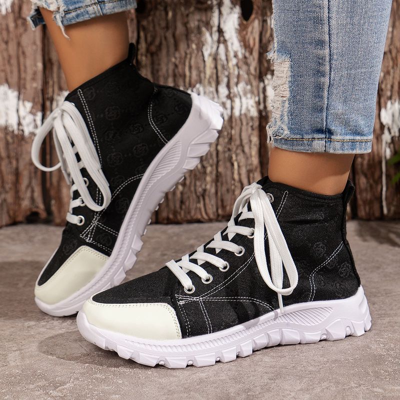 New spring and summer four-color plum mesh breathable light female sports shoes_voghion.com