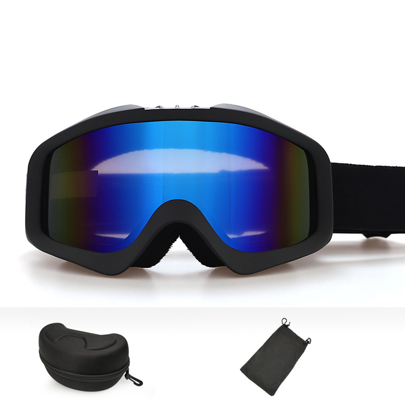 Grenziwwerschreidend nei duebelschichteg Anti-Niwwel Erwuessene grouss zyklisch Ski professionell Schnéibrille Ausrüstung_voghion.com