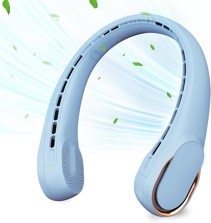 Ventilator za vrat, polnilni osebni ventilator z USB-jem_voghion.com