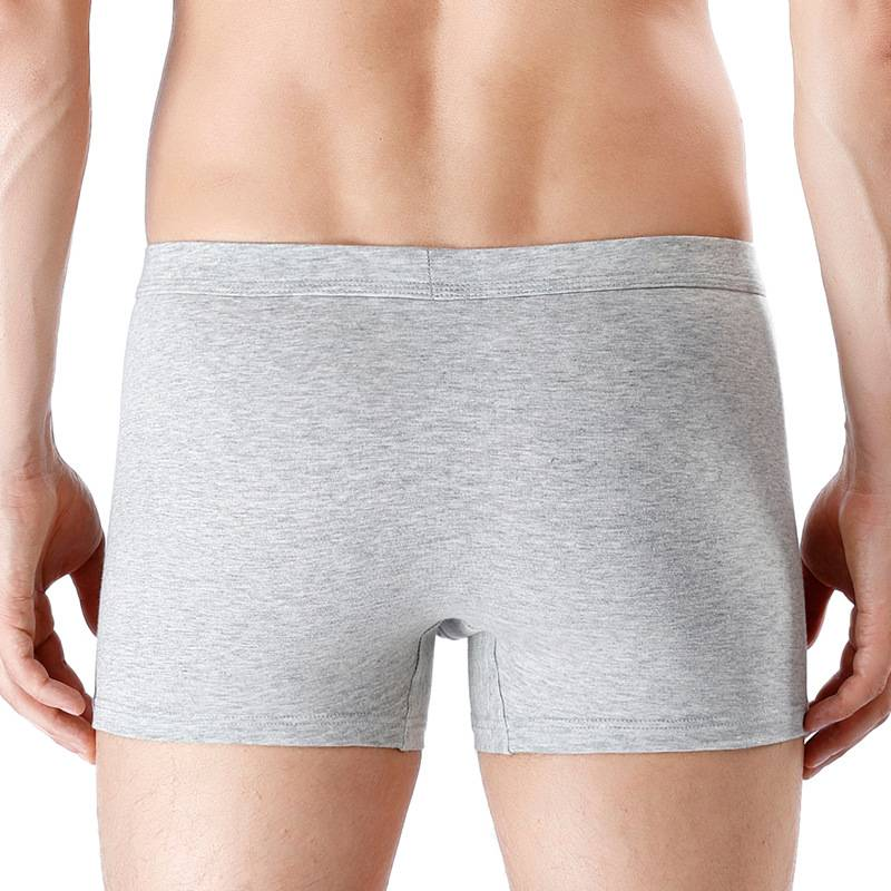 Biancheria intima da uomo in cotone 3DU Convex Biancheria intima da uomo Stampa tridimensionale Pantaloni boxer da uomo in cotone Produttori all'ingrosso_voghion.com