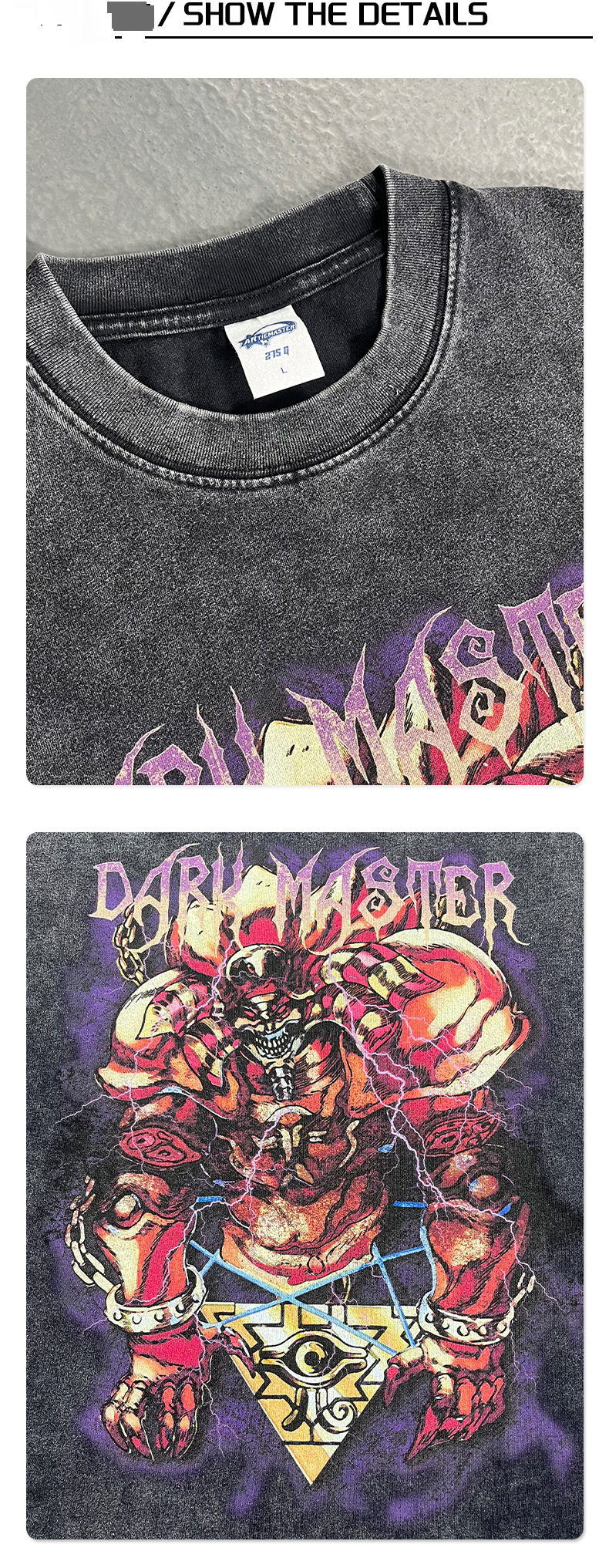 Herrenbekleidung Plus Size Trendy Printed Retro High Street Kurzarm-T-Shirt_voghion.com