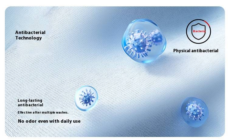 7A Grade Antibacterial Cotton Towel - 32-Ply Ultra-Soft, 34x73cm Bath & Face Towel, A-Class Safety, 4 Colors For Home & Travel_voghion.com