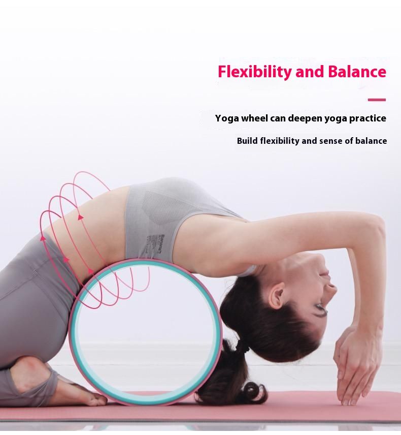 Wheel Shoulder And Stretching Tool For Beginners Backbend Aid Pilates Ring Yoga Back Roller Slimming Legs Waist Beauty_voghion.com