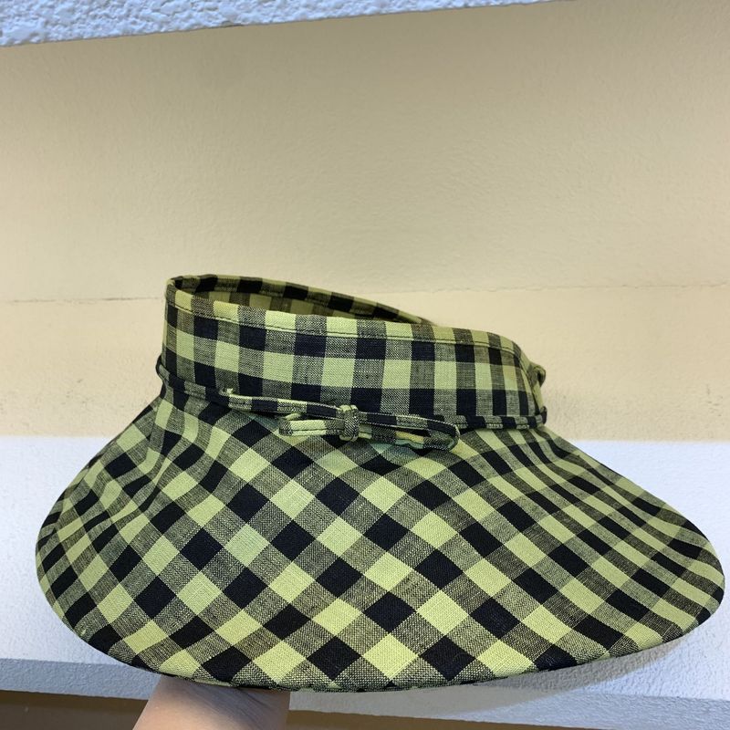 Korean-style Linen Women's Summer Wide-brimmed Sun Hat, Outdoor UV Protection Sun Hat_voghion.com