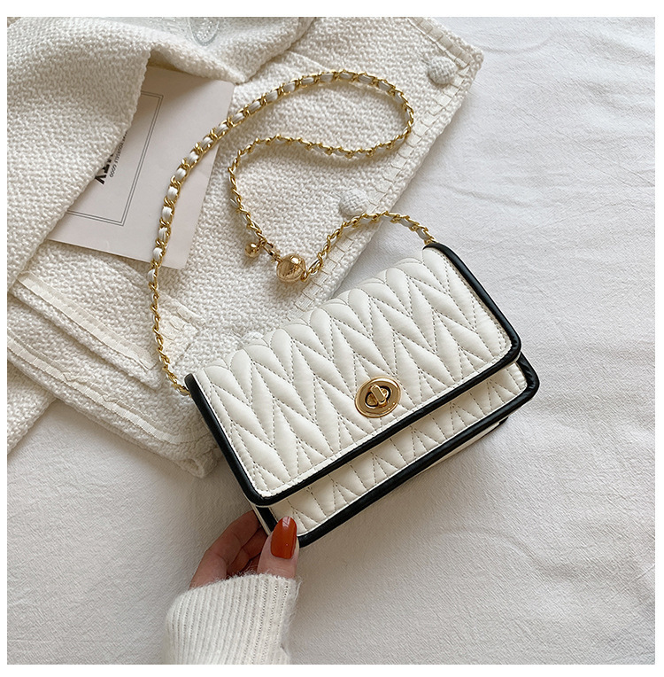 Keten mode kleine tas voor dames 2023 nieuwe eenvoudige textuur kleine vierkante tas Internet beroemdheid buitenlandse stijl crossbody tas met enkele schouder_voghion.com