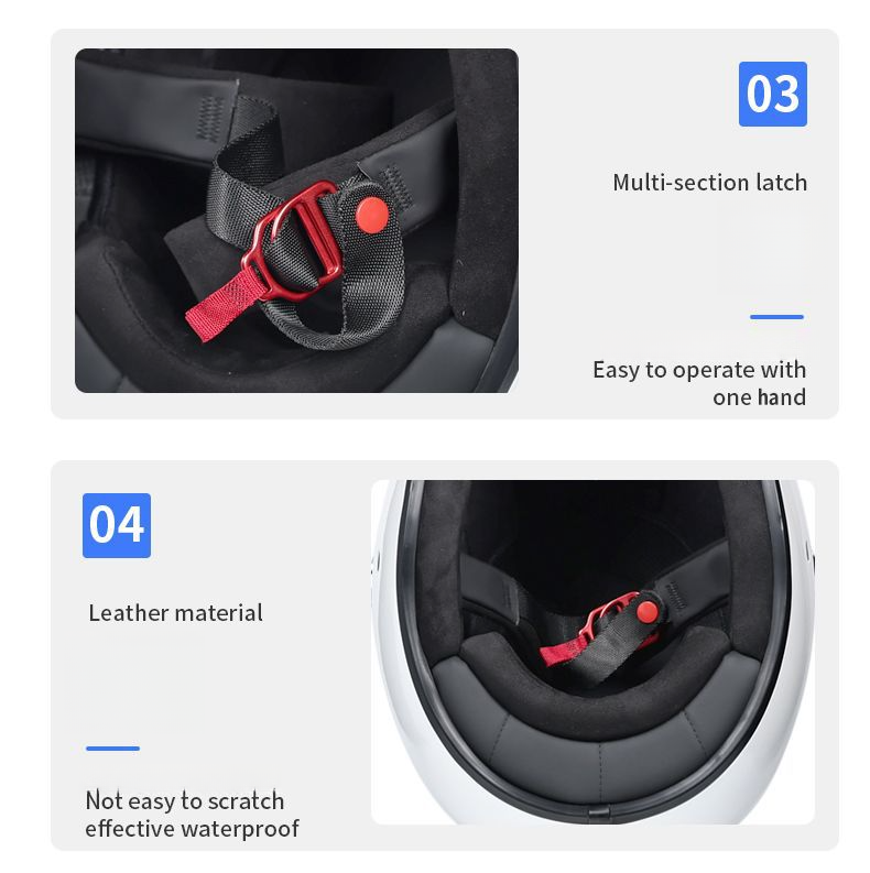 Motosiklet Harley Erkekler ve Kadınlar Cruiser Kask Ghost Rider Kişilik Tüm Mevsimler Bluetooth Uyumlu_voghion.com