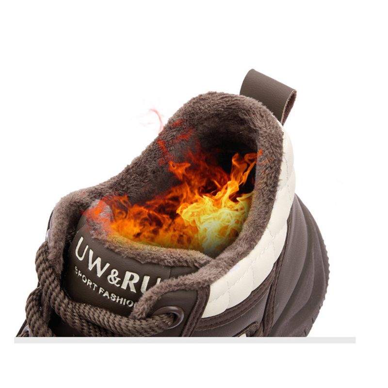 High-top Women's Sneakers 2025 Fall And Winter New Plush Multifunctional Trend Soft Sole Women's Sneakers_voghion.com