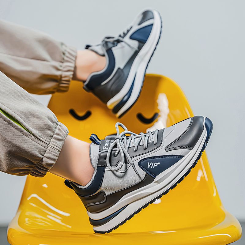 cushioning Rebound Running Shoes Men's Non-slip, Wear-resistant, Breathable And Comfortable Sports Shoes Men's Shoes_voghion.com