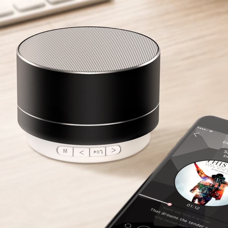 A10 wireless speaker, small steel cannon, subwoofer, portable mini gift card, Bluetooth speaker_voghion.com